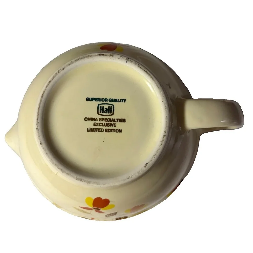 Vintage Hall China Autumn Leaf Batter Bowl China Specialties Limited Edition 9